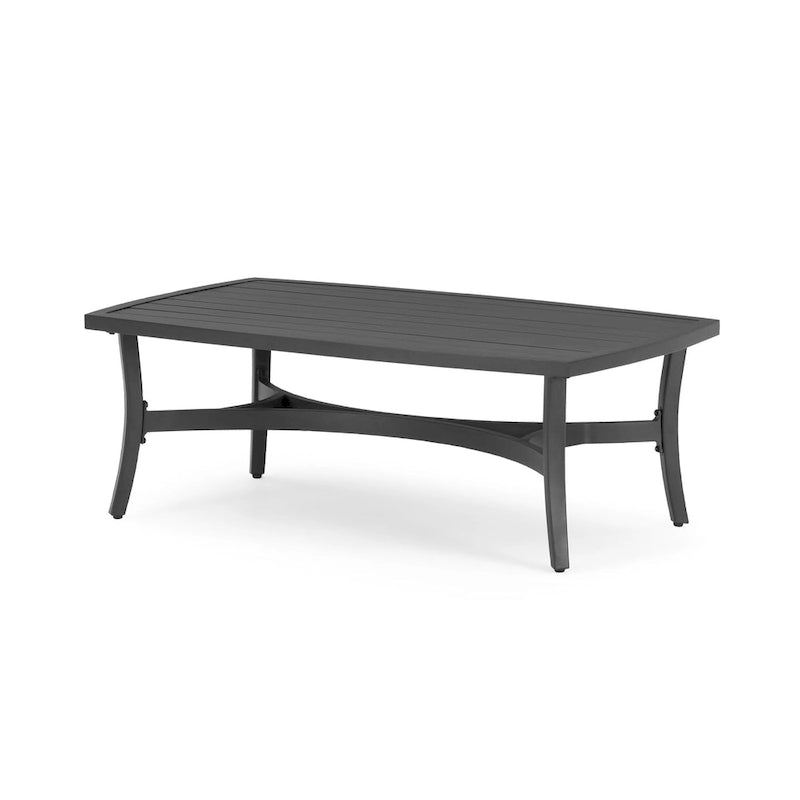 Venetia 4 Piece Sunbrella Outdoor Patio Motion Seating Set - Gray