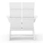 Polytrends Coastin Modern Poly Adirondack Chair