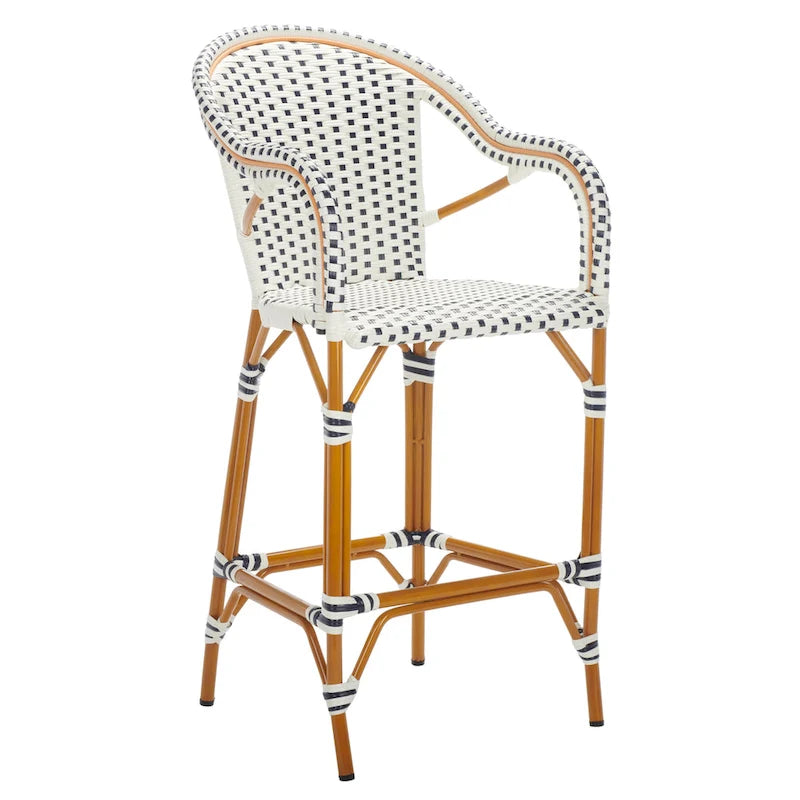 SAFAVIEH California 30-inch Bar Stool - 23 W x 26 D x 47 H