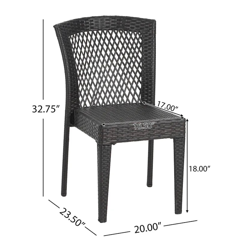 Outdoor Dining Chairs Set of 2