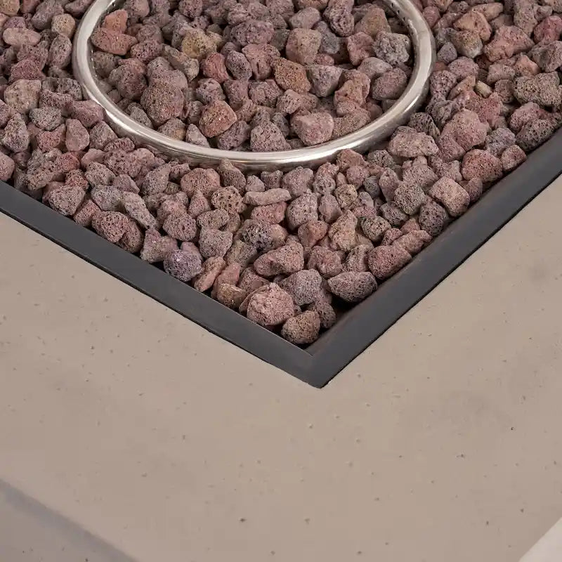 Belgian Outdoor 4 Seater Chat Set with Fire Pit by Christopher Knight Home