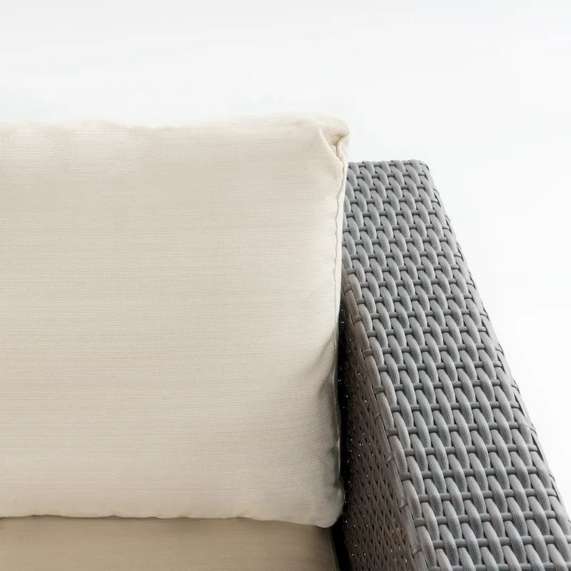 Santa Rosa Outdoor 6-piece Wicker Sectional Sofa with Storage by Christopher Knight Home