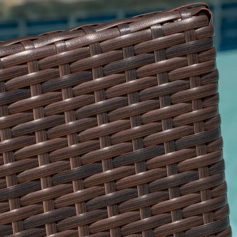 Thompson Outdoor 7-piece Wicker Dining Set with Cushions by Christopher Knight Home