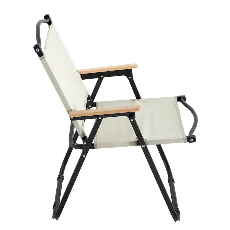 Folding Outdoor Chair in Beige