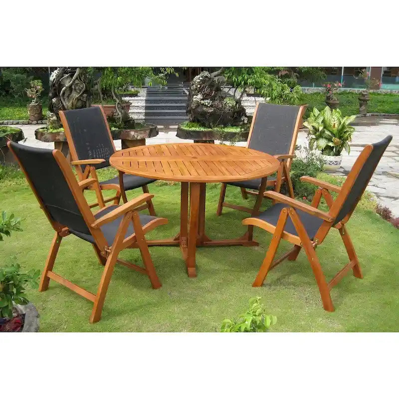 Royal Tahiti Santiago 5-Piece Patio Dining Set