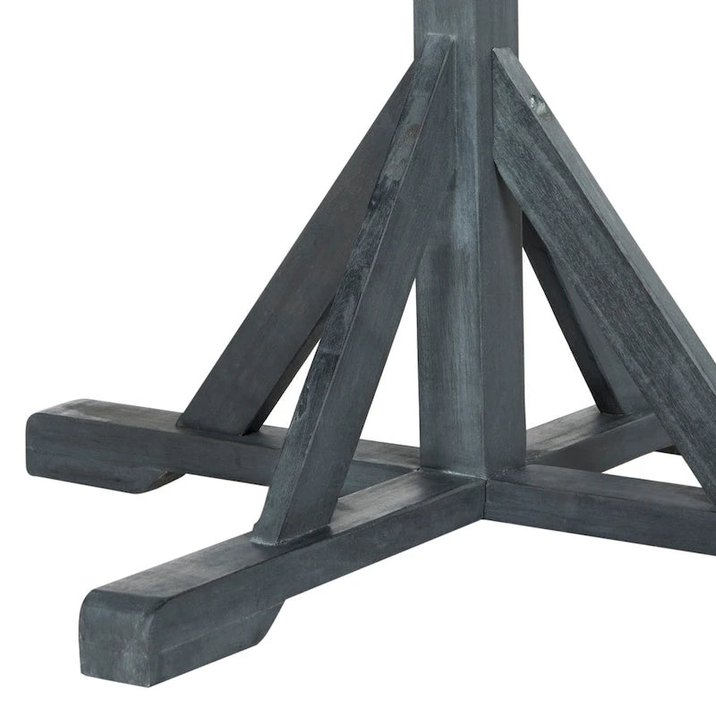 SAFAVIEH Outdoor Shile Round Table - 35Wx35Dx29H