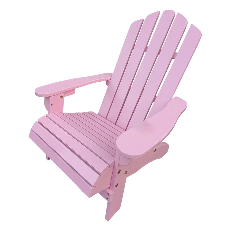 Outdoor Wood Adirondack Chair