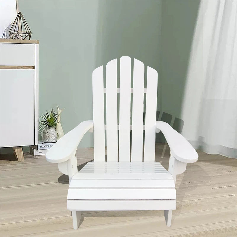 Outdoor Wood Adirondack Chair