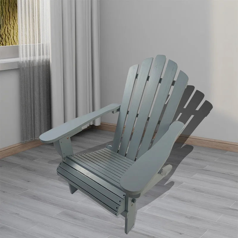 Outdoor Wood Adirondack Chair