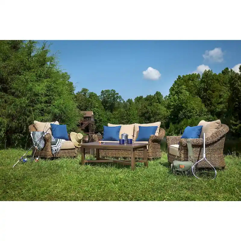 Cayman Sunbrella Sofa, Heritage Brown