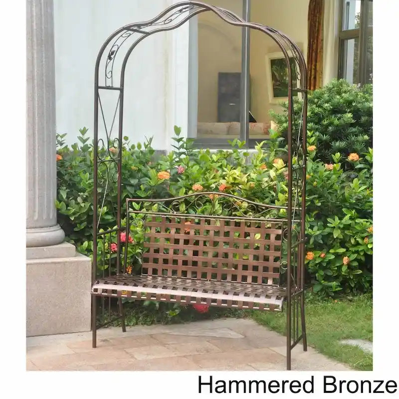 Mandalay Iron Arbor Bench