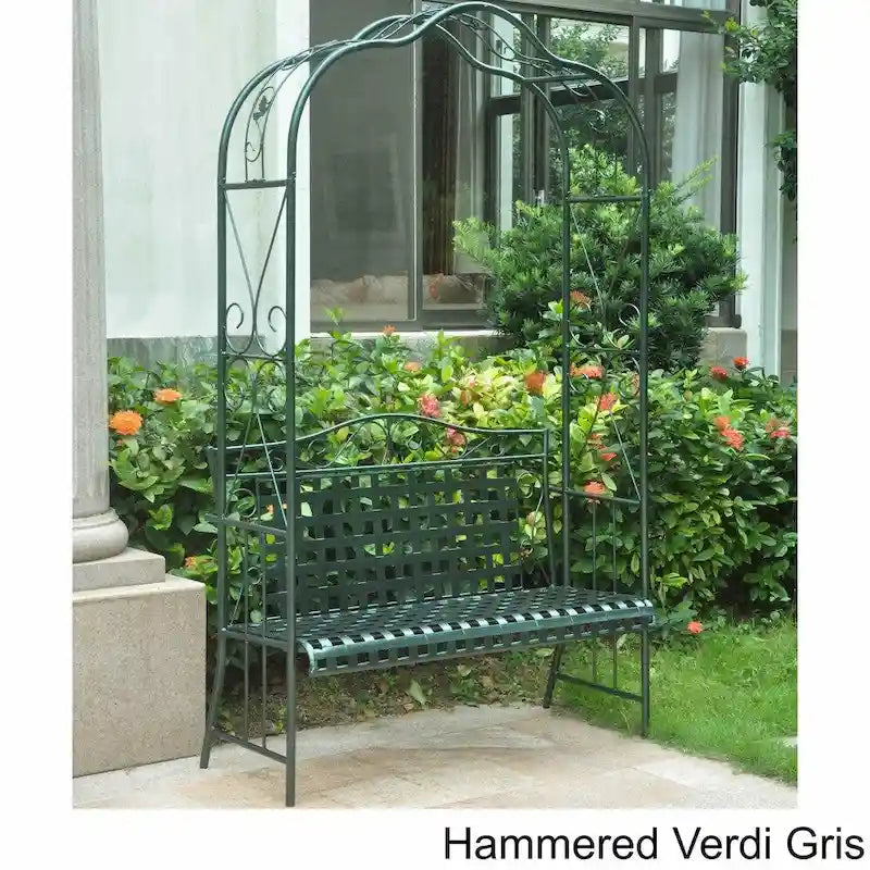Mandalay Iron Arbor Bench