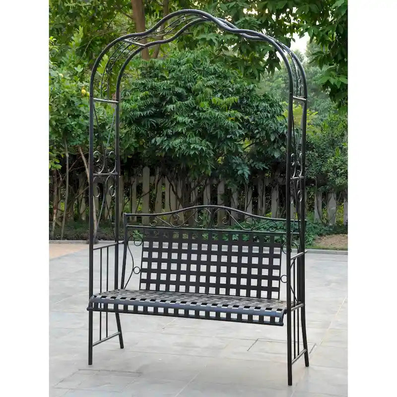 Mandalay Iron Arbor Bench