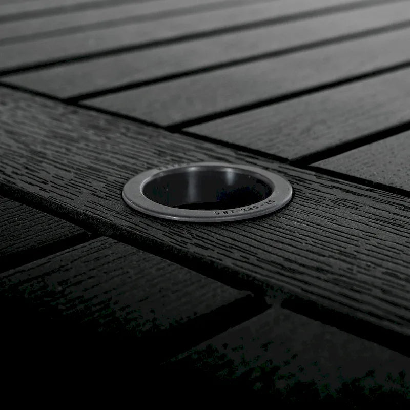 HIGHWOOD Counter Height Rectangular Outdoor Dining Table 42  x 72