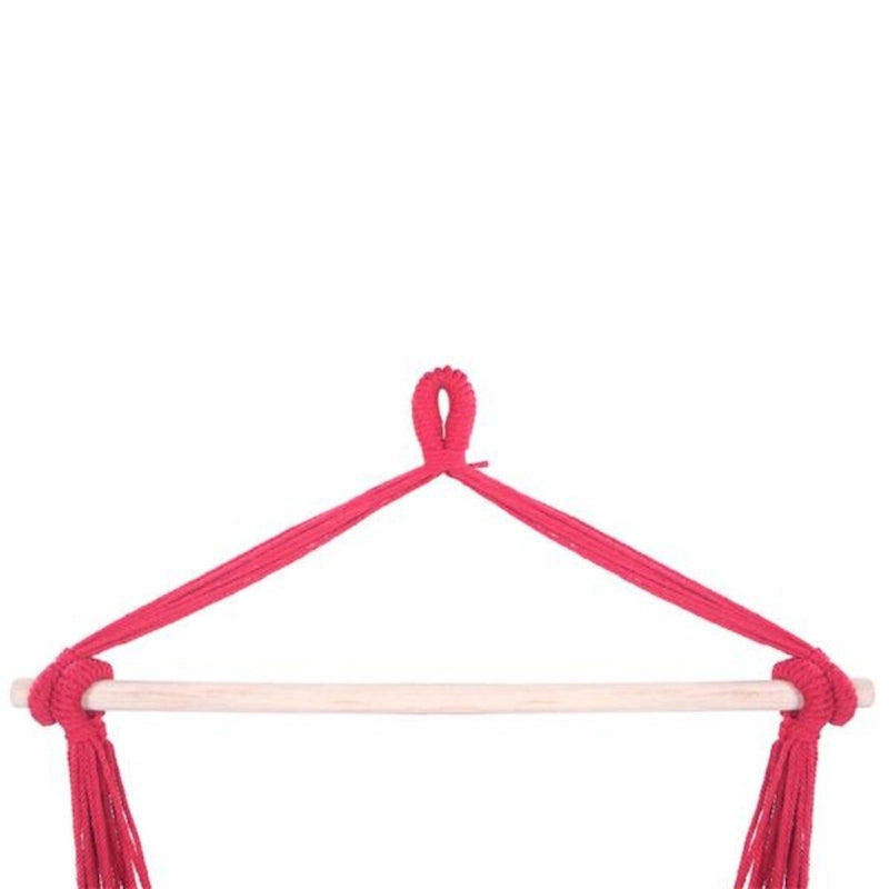 Distinctive Cotton Canvas Hanging Rope Chair with Pillows