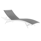 Glimpse Outdoor Patio Mesh Chaise Lounge Set of 2 - N/A
