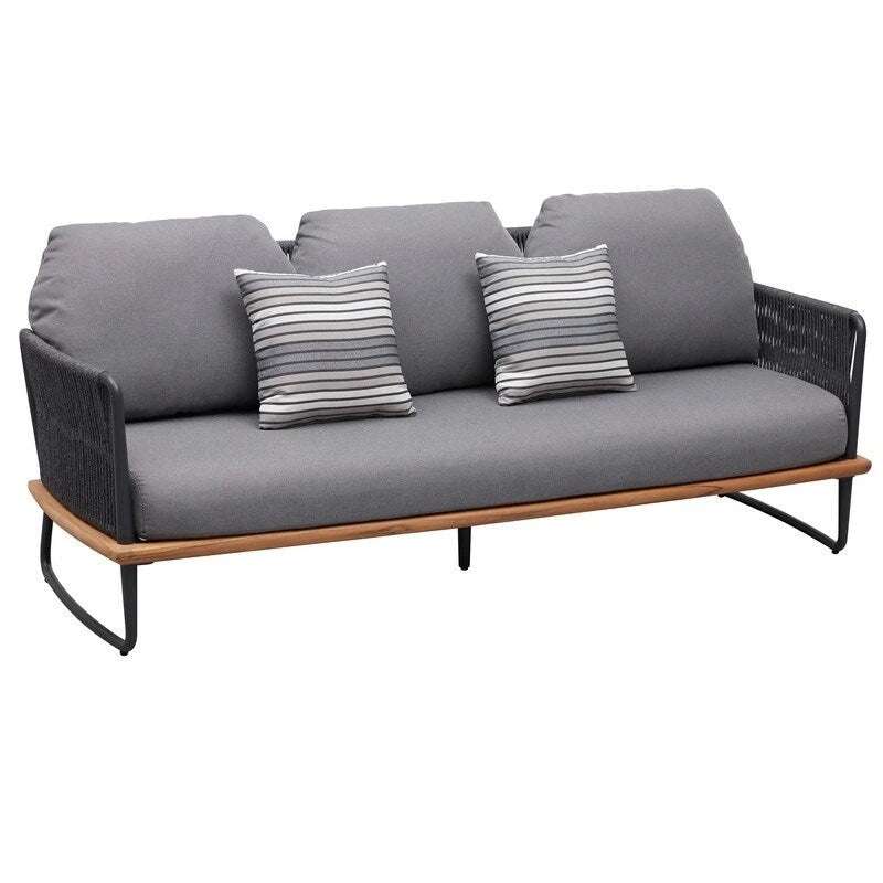 Rodeo Teak & Aluminium Outdoor Deep Seating Sofa, Series3170