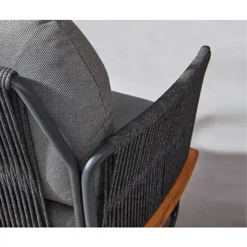 Rodeo Teak & Aluminium Outdoor Deep Seating Sofa, Series3170