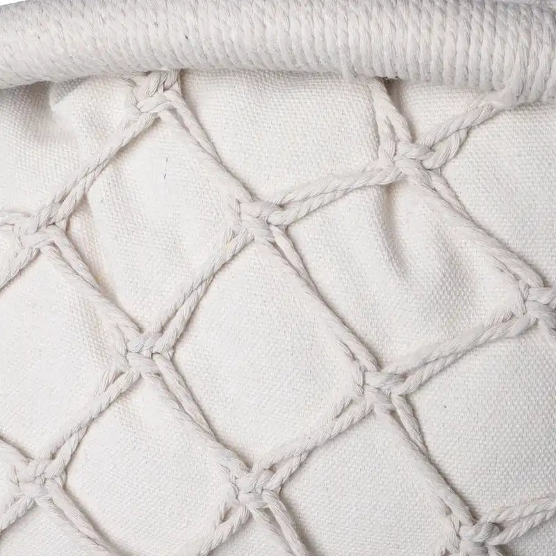 Hammock Chair Swinging Portable Hanging Cotton Rope Indoor Outdoor Suitable