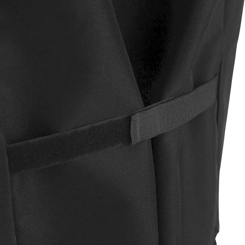 Modern Leisure Chalet Outdoor Patio 2 Burner Bbq Grill Cover, 48  W x 23 D  x 44  H, Black